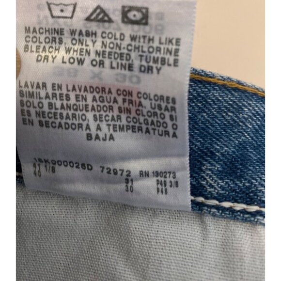 Wrangler Five Star Premium Denim Relaxed Fit Jeans 38x30 Straight Leg - Picture 4 of 13